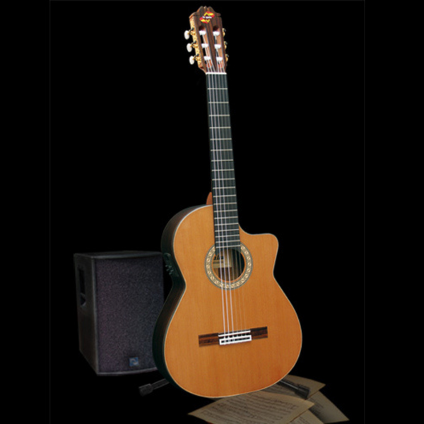 Admira Soledad-ECF Classical Guitar Electric/Cutaway