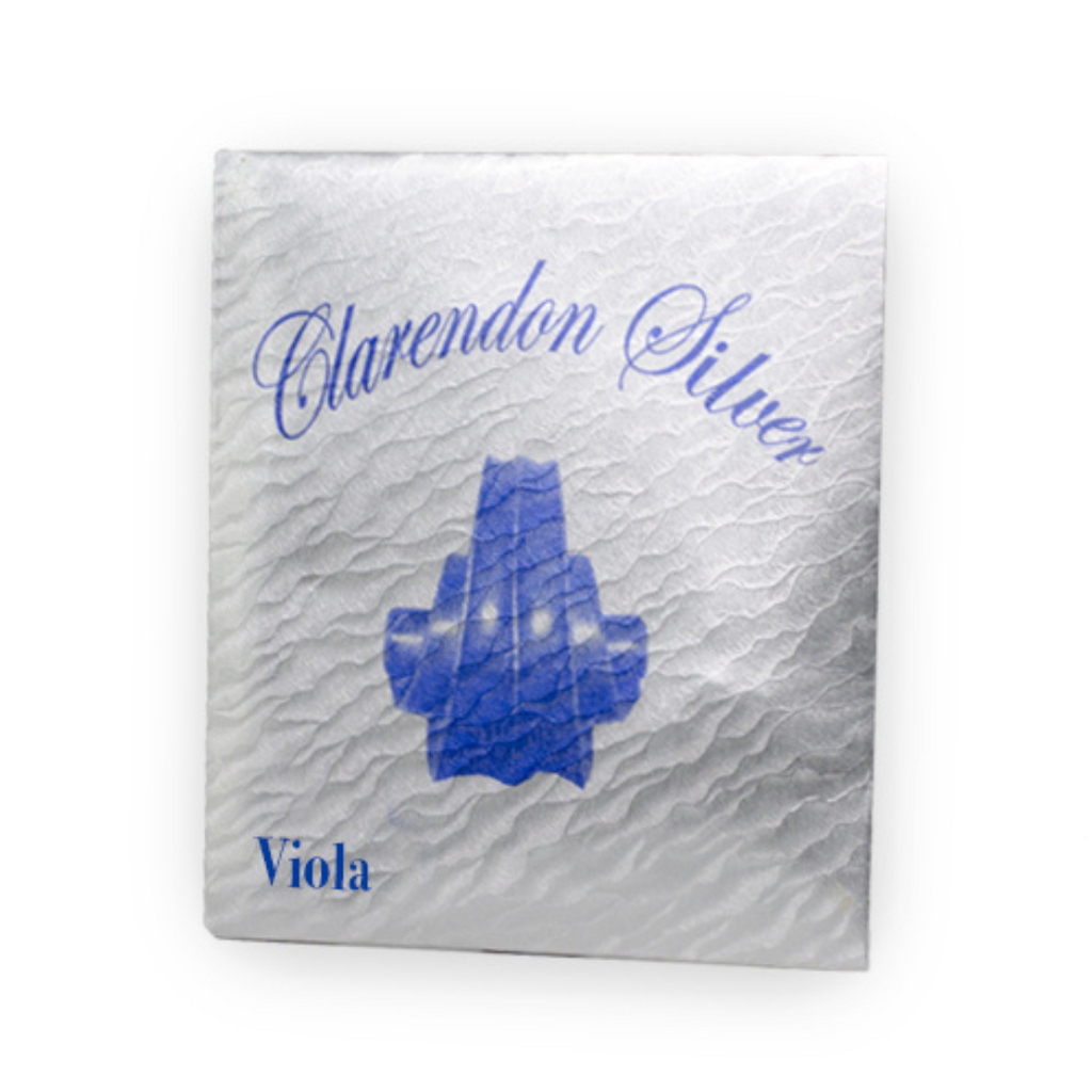 Clarendon Silver Viola Set 16in