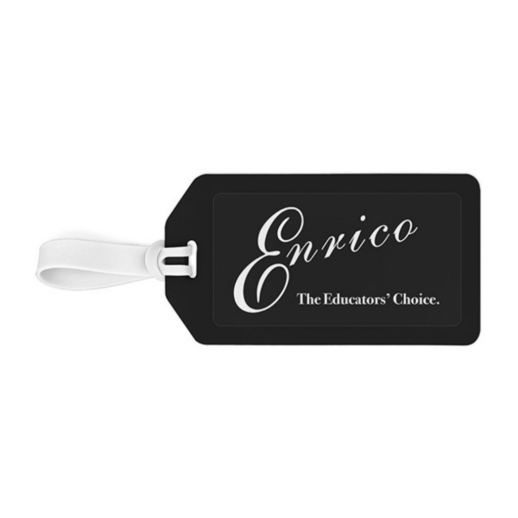 Name Tag for Instrument Case by Enrico Black