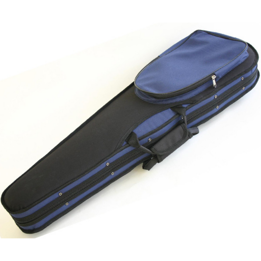 TG Violin Case-Dart Deluxe-Blk/Blue4/4