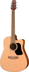 Walden D255CE Dreadnought body, Cutaway, Walden EX-2 electronics