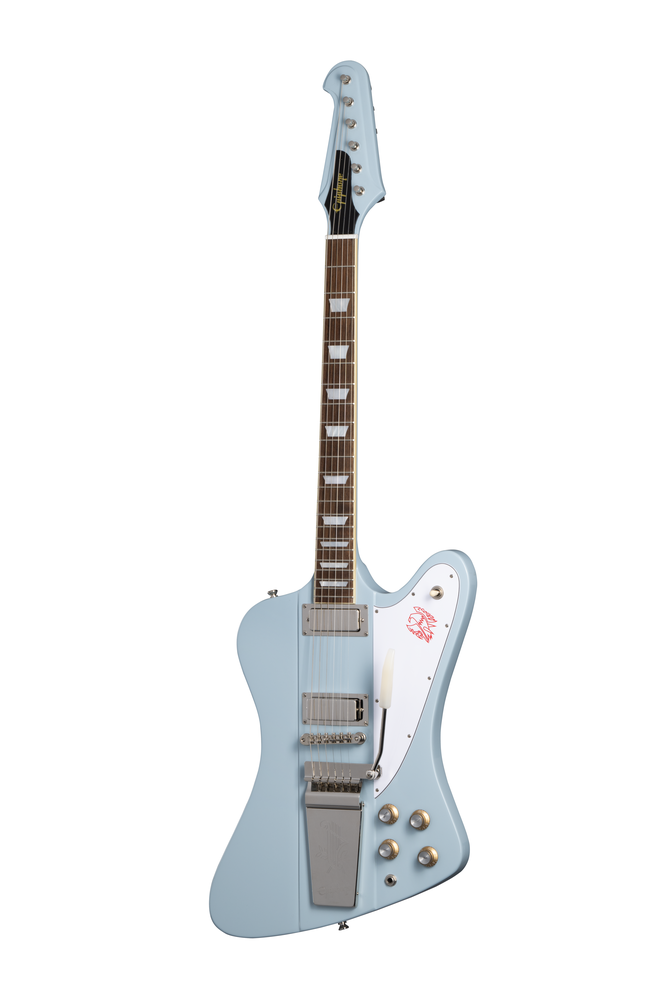 Epiphone 1963 Firebird V Maestro In Case Frost Blue