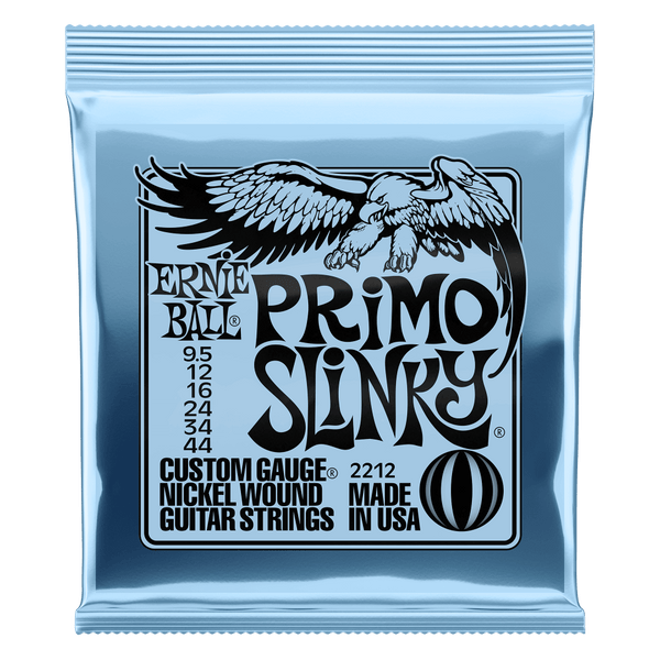 Ernie Ball Primo Slinky Nickel Wound Electric Guitar Strings 9.5-44. Inc FREE SHIPPING