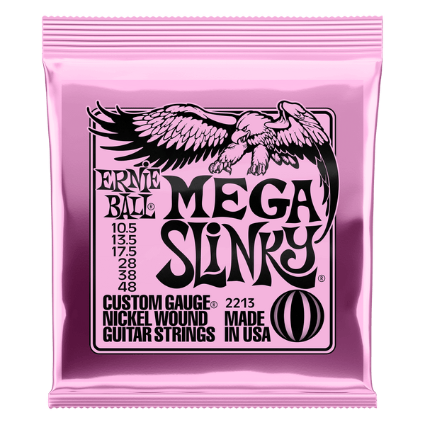 Ernie Ball Mega Slinky Nickel Wound Electric Guitar Strings 10.5-48. Inc. FREE SHIPPING