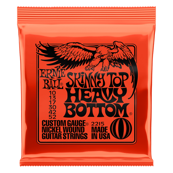 Ernie Ball Skinny Top Heavy Bottom Slinky Nickel Wound Electric Guitar Strings 10-52. Inc FREE SHIPPING