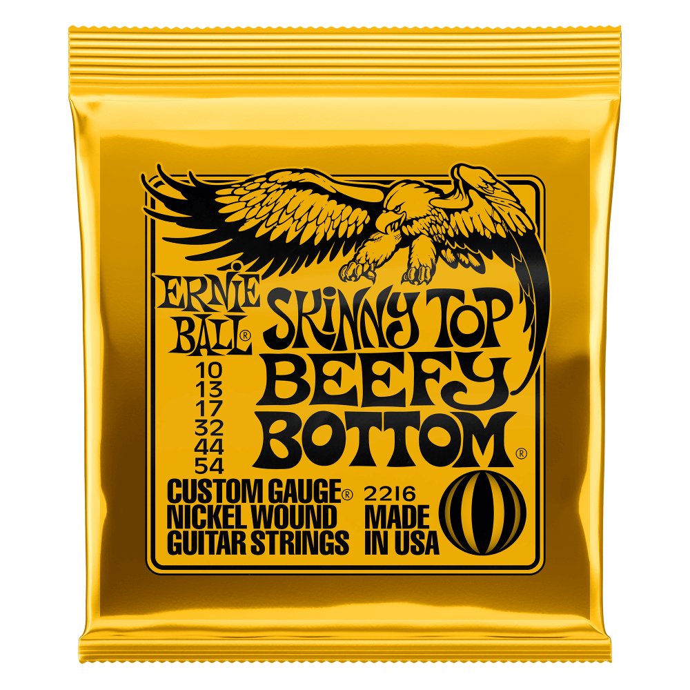 Ernie Ball Skinny Top Beefy Bottom Slinky Nickel Wound Electric Guitar Strings 10-54. Inc FREE SHIPPING