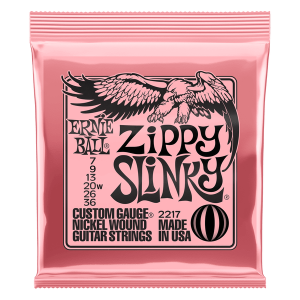 Ernie Ball Zippy Slinky Nickel Wound Electric Guitar Strings 7-36. Inc FREE SHIPPING