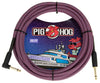 Pig Hog  Instrument Cable. Right Angle (20ft)