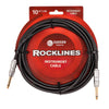 Carson Rocklines Noiseless Instrument Cable, Black