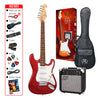 SX SE1SKCAR Electric Guitar Pack Candy Apple Red