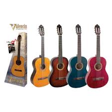 Valencia VC203 200 Series 3/4 Nylon String Classical Guitar- Natural