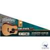 Washburn AD5CEPACK Acoustic Guitar Pack Apprentice, Natural Dreadnought w/ Cutaway & EQ