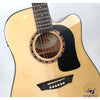 Washburn AD5CEPACK Acoustic Guitar Pack Apprentice, Natural Dreadnought w/ Cutaway & EQ