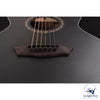 Washburn AGM5BMK-A-U G-Mini Traveller Guitar Apprentice, Black Matte