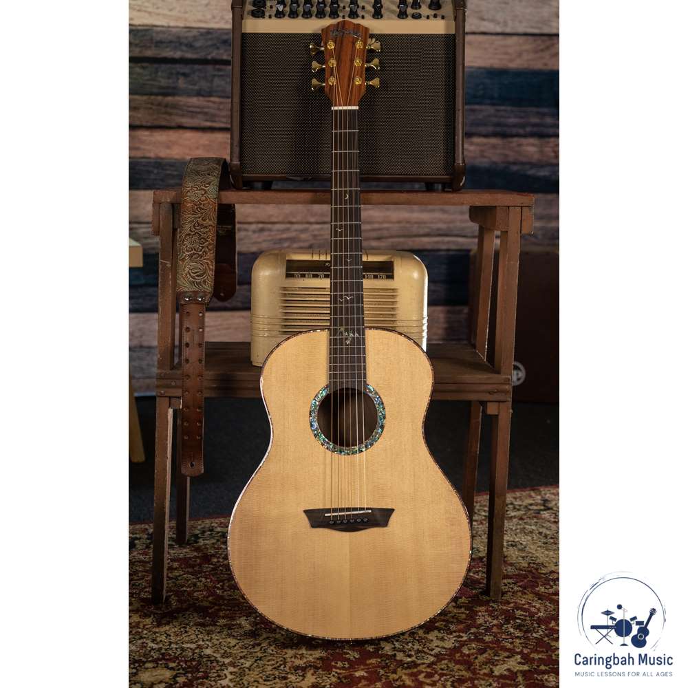 Washburn BTS24S-D-U Bella Tono 'Elegante' Acoustic Guitar Studio, Natural