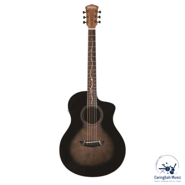 Washburn BTS9VCECH-D-U Bella Tono VITE S9V Cutaway Studio Acoustic Guitar