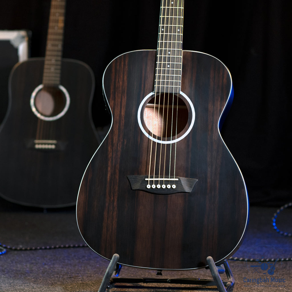 Washburn DFEFE-A-U Deep Forest Ebony FE Folk Acoustic Electric Guitar