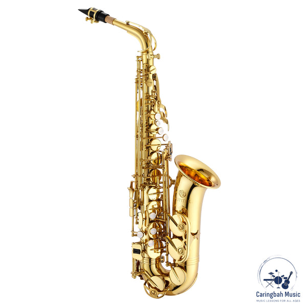 Jupiter JAS500A Alto Saxophone 500 Series, Stackable Case (New 567GL)